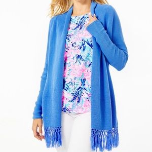 NWT Lilly Pulitzer Tatum Cardigan Light Blue